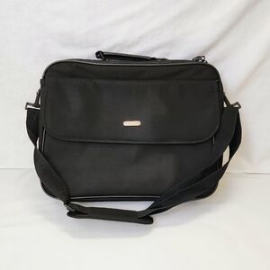 Targus Laptop Messenger Bag Black Padded Briefcase Shoulder Strap